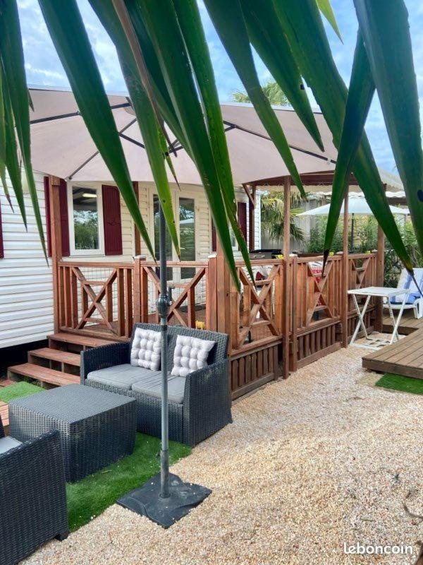 Camping Le Clos Du Thym 滨海阿热莱斯 外观 照片